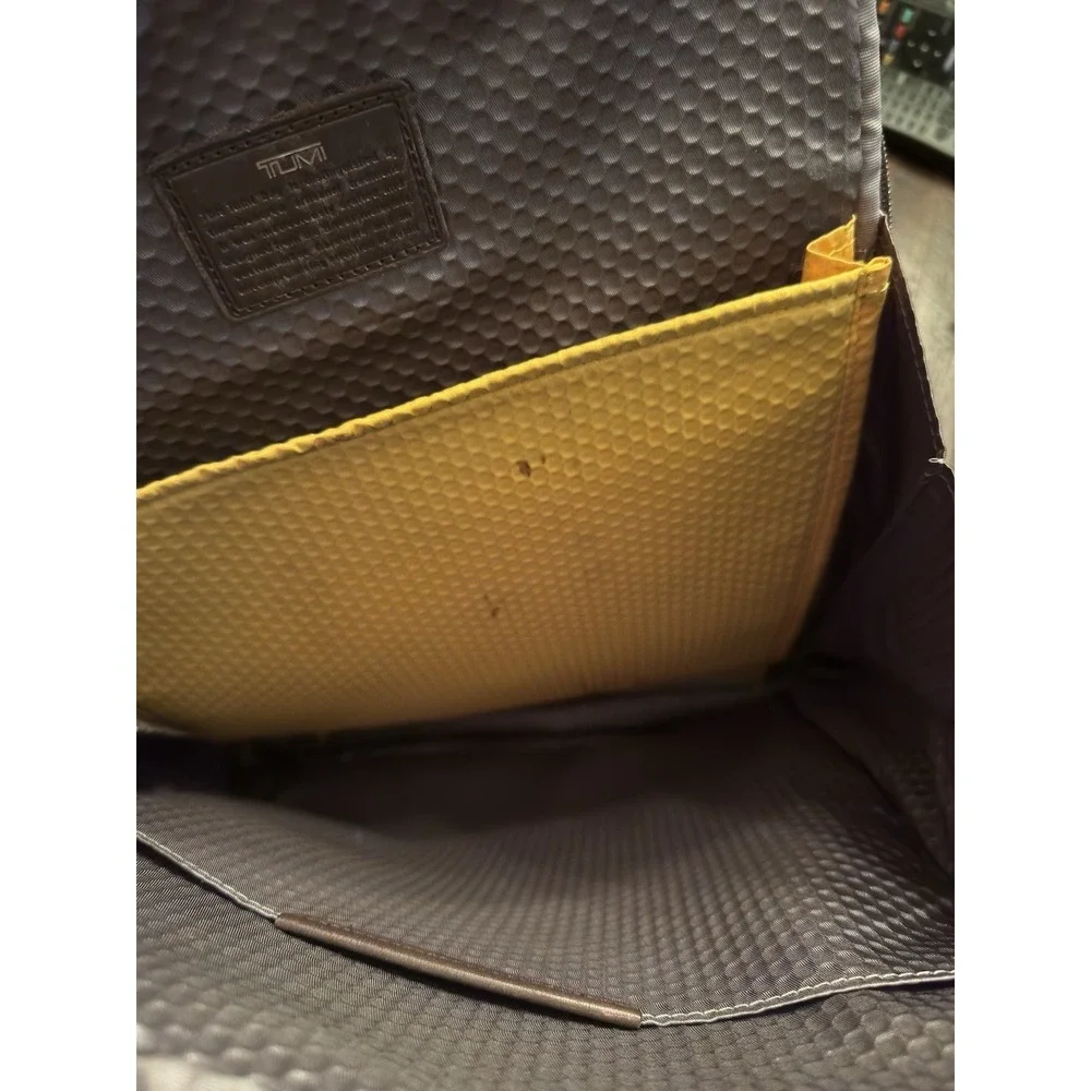 Tumi Alpha Bravo Kingsville Deluxe Backpack - Green - Ripped
